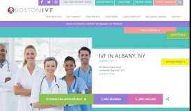 
							         Boston IVF Fertility Center located in Albany, NY								  
							    