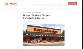 
							         Boston Market's Simple Scheduling Secret | Shyft								  
							    