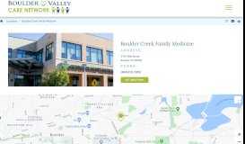 
							         Boulder Creek Family Medicine | Boulder Valley Care Network								  
							    