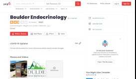 
							         Boulder Endocrinology - 45 Reviews - Endocrinologists - 892 W S ...								  
							    