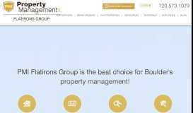 
							         Boulder Property Management, Boulder Homes for Rent - PMI ...								  
							    