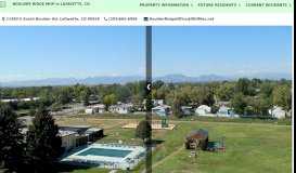 
							         Boulder Ridge Manufactured Home Community | WillMax Capital ...								  
							    