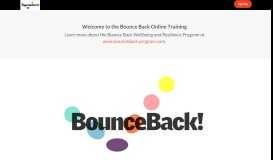 
							         Bounce Back Wellbeing and Resilience Program								  
							    