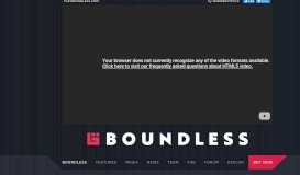 
							         Boundless – Explore, Collaborate, Build, Conquer, Discover.								  
							    