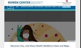 
							         Bowen Health Workforce – Information Portal								  
							    