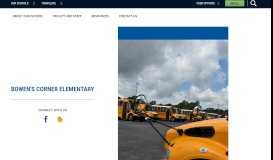 
							         Bowen's Corner Elementary / Homepage								  
							    
