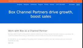 
							         Box Channel Partner Program								  
							    