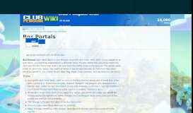 
							         Box Portals | Club Penguin Wiki | FANDOM powered by Wikia								  
							    