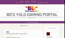 
							         Boxhead Hacked | BD's YOLO Gaming Portal								  
							    