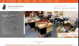
							         Boyd Elementary / Overview - Allen ISD								  
							    