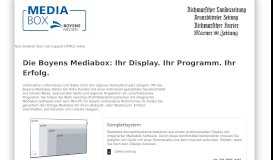 
							         Boyens Mediabox - Mediabox								  
							    