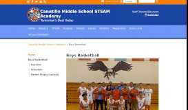 
							         Boys Basketball - Canutillo Middle School								  
							    