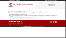 
							         Boys Basketball - Patterson High School								  
							    