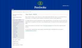 
							         Boys' Sport - MS/SS » Pembroke Community Portal								  
							    
