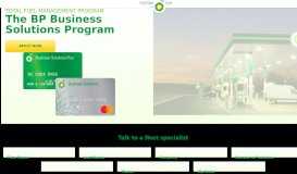 
							         BP Business Solutions: BP Fuel Cards | BP Fleet Cards								  
							    