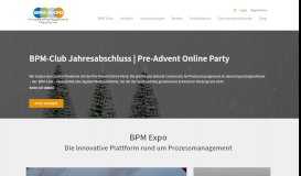 
							         BPM-EXPO: Das innovative Prozessmanagement-Portal | BPM Expo								  
							    