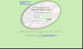 
							         bpvendor.com - Welcome to BP eMaintenance USA								  
							    