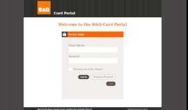 
							         B&Q Business Portal | Sign In								  
							    