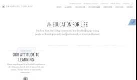 
							         Bradfield College: An Education for Life								  
							    