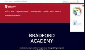 
							         Bradford Academy - Tuition-Free Public School in Southfield, MI								  
							    