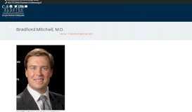 
							         Bradford Mitchell, M.D. | Sports Medicine | Nonoperative Orthopaedics								  
							    