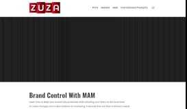 
							         Brand Control With MAM (Marketing Asset Management) - ZUZA								  
							    