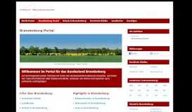 
							         Brandenburg Portal, Bundesland Brandenburg ( BB )								  
							    