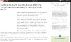 
							         Branding Your Personality Test Portal - Discus								  
							    