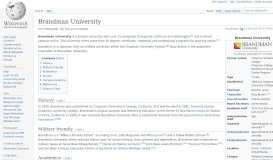 
							         Brandman University - Wikipedia								  
							    