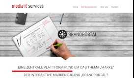 
							         Brandportal - media it services								  
							    