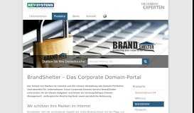 
							         BrandShelter – Das Corporate Domain-Portal | Key-Systems								  
							    