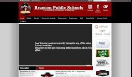 
							         Branson Public Schools / Homepage								  
							    