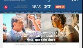 
							         Brasil 247 | Seu portal progressista e democrático de notícias								  
							    