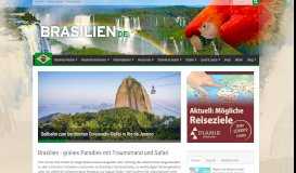 
							         Brasilien – Reiseservice – Alles über Brasilien Reisen — Ihr ...								  
							    