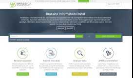 
							         Brassica Information Portal								  
							    