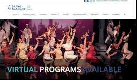 
							         Bravo Academy: Private Vocal Lessons and Music Theatre Camp in ...								  
							    