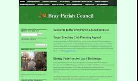 
							         Bray Parish Council | Here to help you								  
							    