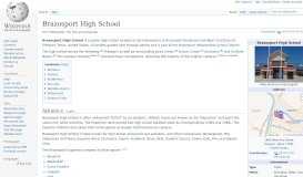 
							         Brazosport High School - Wikipedia								  
							    