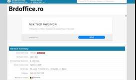 
							         Brdoffice Website - BRD@ffice - brdoffice.ro | IPAddress.com								  
							    