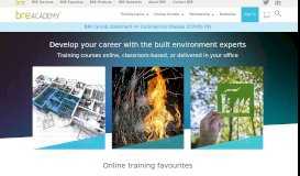 
							         BRE Academy: Built Environment Education & Training								  
							    