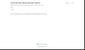 
							         BREAKING! ABUAD E-PORTAL HACKED?? - Artistic Ideas								  
							    