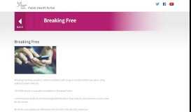 
							         Breaking Free - Public Health Portal - Bracknell Forest Council |								  
							    