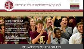 
							         Brebeuf Jesuit Preparatory School | Men and women for others								  
							    