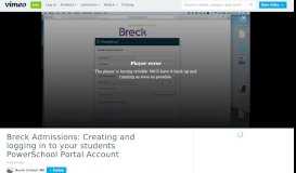 
							         Breck Admissions: Creating and logging in to your students ...								  
							    