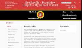 
							         Brecksville Broadview Heights City School District								  
							    