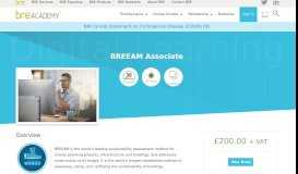
							         BREEAM Associate Training Course | BRE Academy								  
							    
