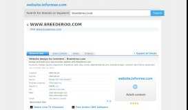 
							         breederoo.com at WI. Website design for breeders ...								  
							    