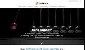 
							         Breg Impact – Breg, Inc.								  
							    