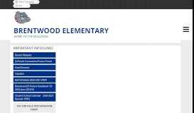 
							         Brentwood Elementary								  
							    