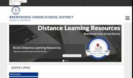 
							         Brentwood Union School District								  
							    